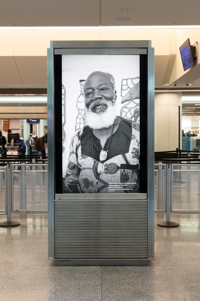 Image: Installation view of "The Enduring Spirit of Haitian Metal Sculpture"