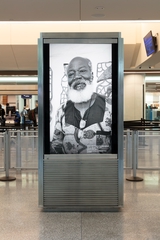 Image: Installation view of "The Enduring Spirit of Haitian Metal Sculpture"