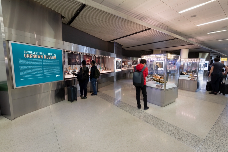 Image: Installation view of "Recollections... from the Unknown Museum"
