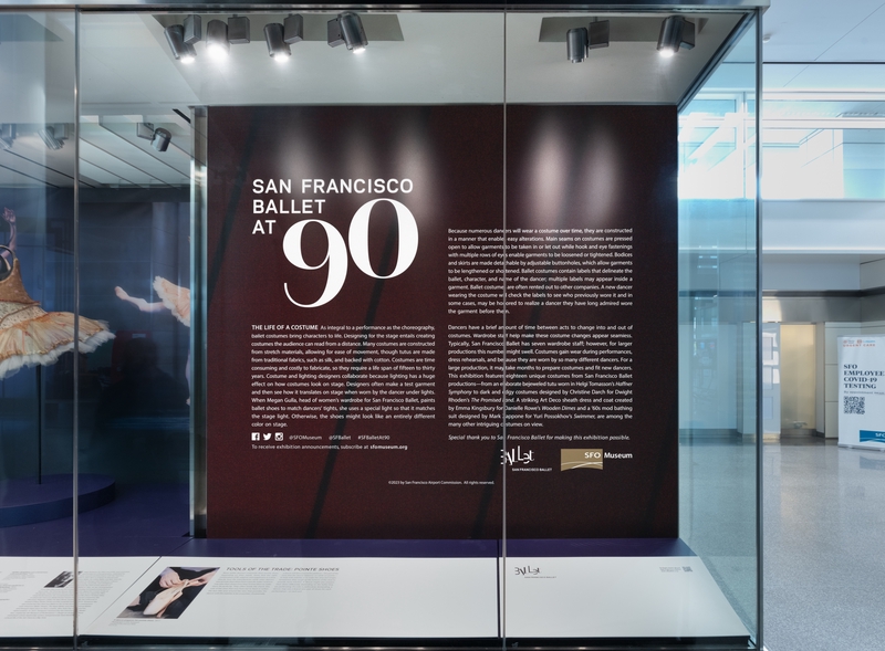 Image: Installation view of "San Francisco Ballet at 90"
