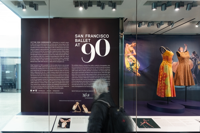 Image: Installation view of "San Francisco Ballet at 90"