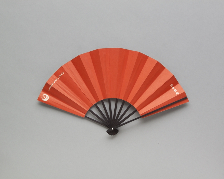 Image: folding fan: Japan Air Lines