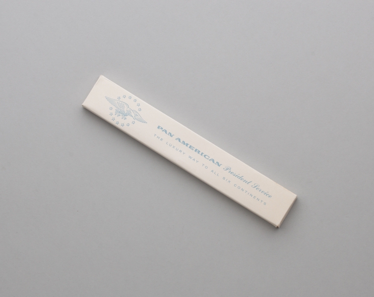 Image: folding fan: Pan American World Airways