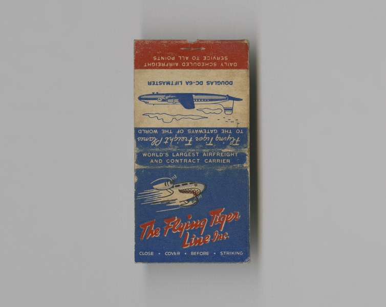 Image: matchbook: Flying Tiger Line (Cargo)