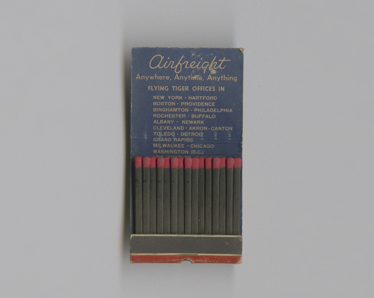 Image: matchbook: Flying Tiger Line (Cargo)