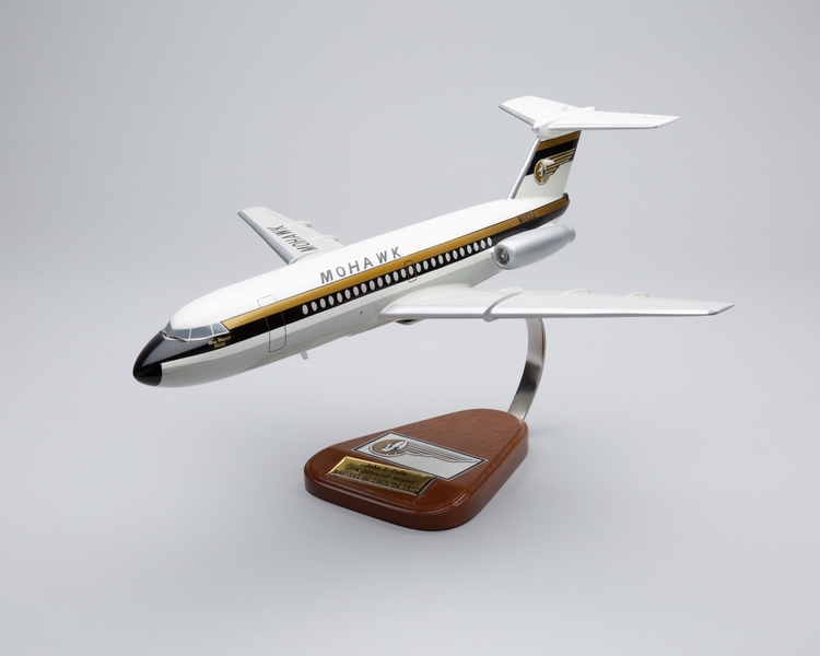 Image: model airplane: Mohawk Airlines, BAC One-Eleven