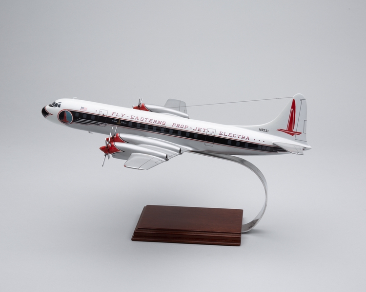 Image: model airplane: Eastern Air Lines, Lockheed L-188-A Electra