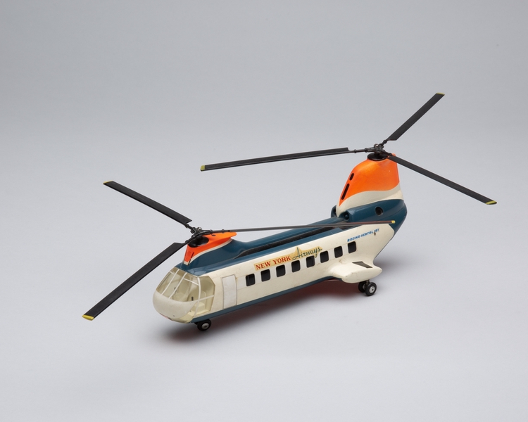 Image: model airplane: New York Airways, Boeing-Vertol 107