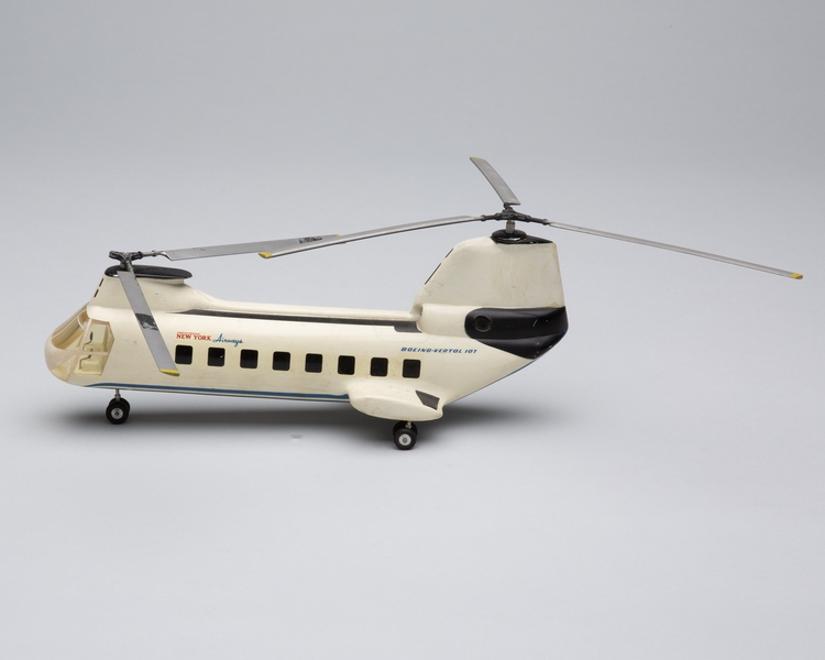 Image: model airplane: New York Airways, Boeing-Vertol 107