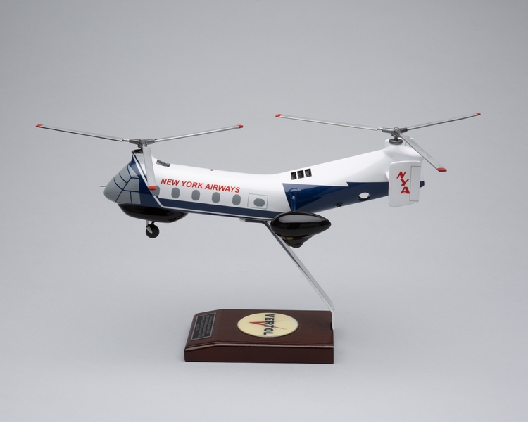 Image: model airplane: New York Airways, Vertol 44B