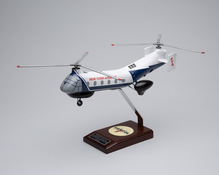 Image: model airplane: New York Airways, Vertol 44B