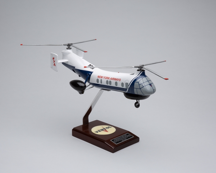 Image: model airplane: New York Airways, Vertol 44B