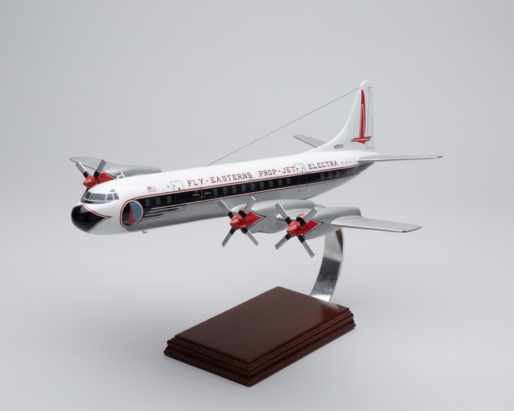 Image: model airplane: Eastern Air Lines, Lockheed L-188-A Electra