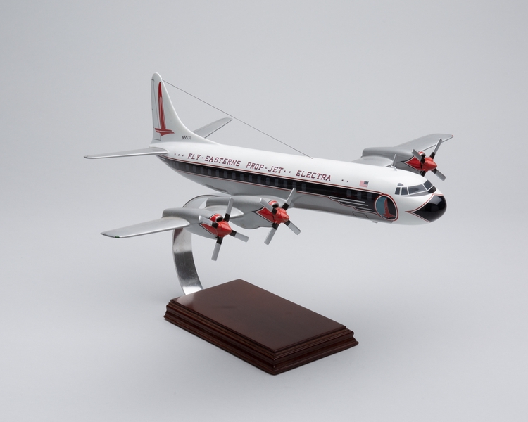 Image: model airplane: Eastern Air Lines, Lockheed L-188-A Electra