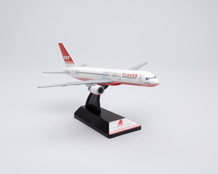 Image: model airplane: Far Eastern Air Transport, Boeing 757-200