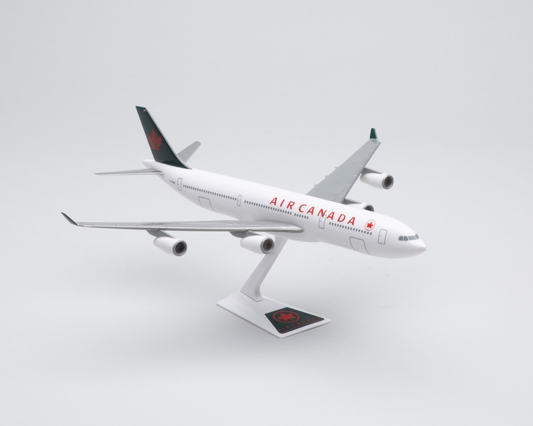 Image: model airplane: Air Canada, Airbus A340