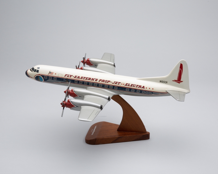 Image: model airplane: Eastern Air Lines, Lockheed L-188 Electra