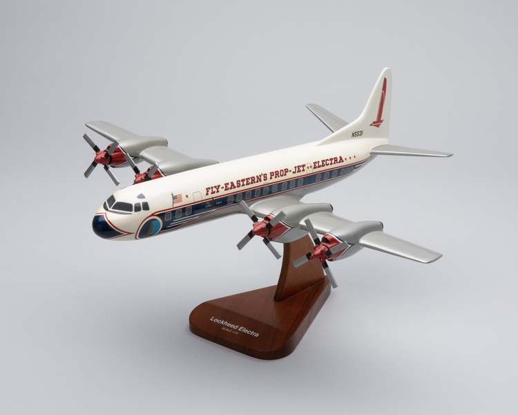 Image: model airplane: Eastern Air Lines, Lockheed L-188 Electra