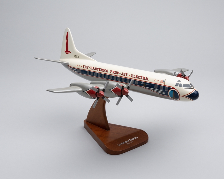 Image: model airplane: Eastern Air Lines, Lockheed L-188 Electra