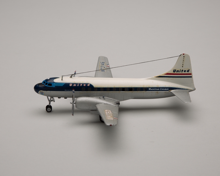 Image: model airplane: United Air Lines, Douglas DC-6B
