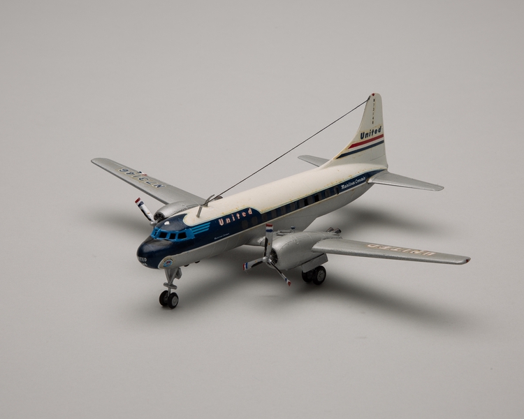 Image: model airplane: United Air Lines, Douglas DC-6B