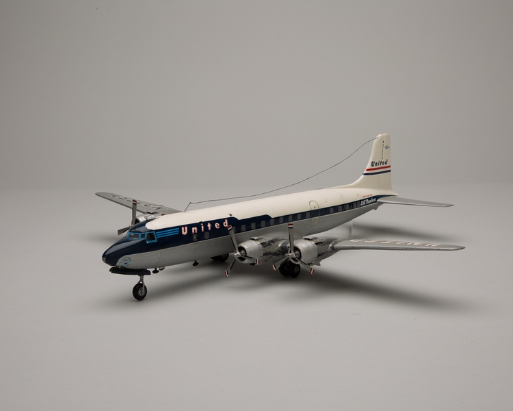 Image: model airplane: United Air Lines, Douglas DC-6B