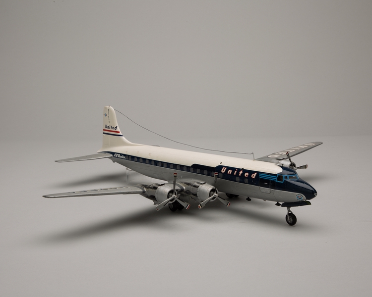 Image: model airplane: United Air Lines, Douglas DC-6B