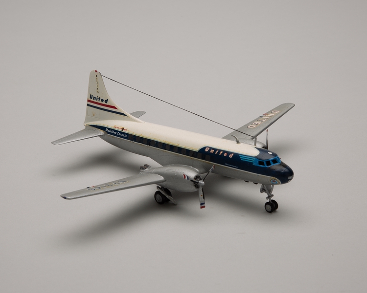 Image: model airplane: United Air Lines, Douglas DC-6B
