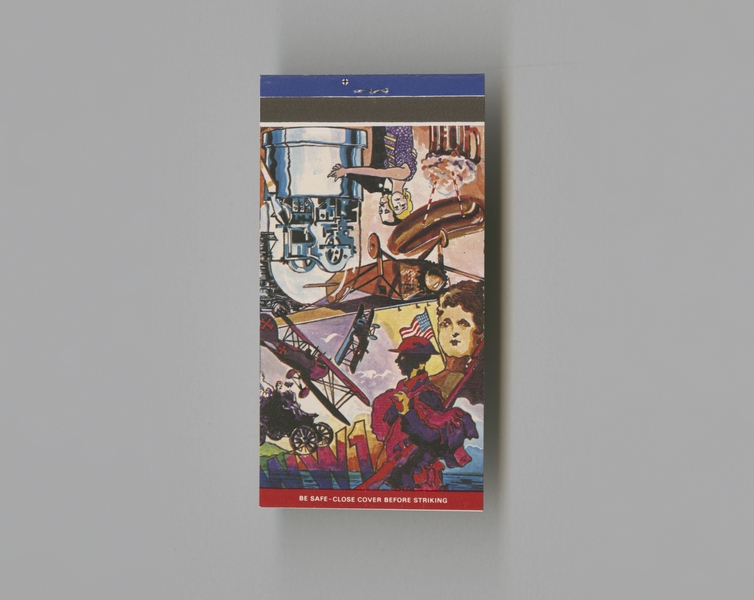 Image: set of matchbooks: Alitalia