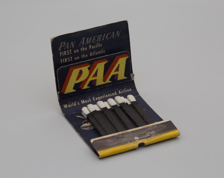 Image: matchbook: Pan American World Airways, Orient