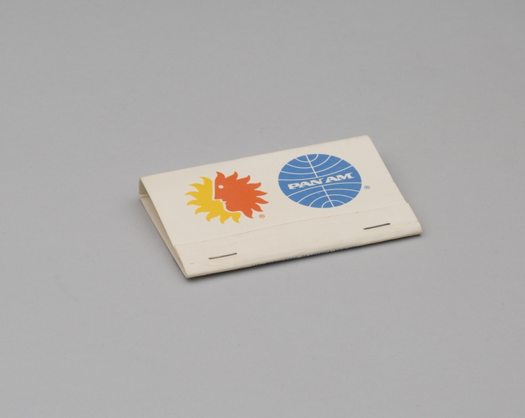 Image: matchbook: Pan American World Airways, National Airlines