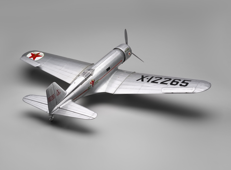 Image: model airplane: Northrop Gamma 2A Sky Chief