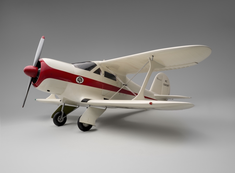 Image: model airplane: Beechcraft G17 Staggerwing