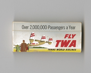 Image: matchbook set: TWA (Trans World Airlines)