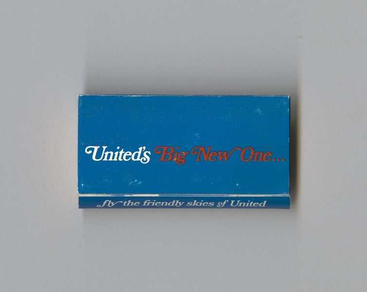 Image: matchbook set sleeve: United Air Lines