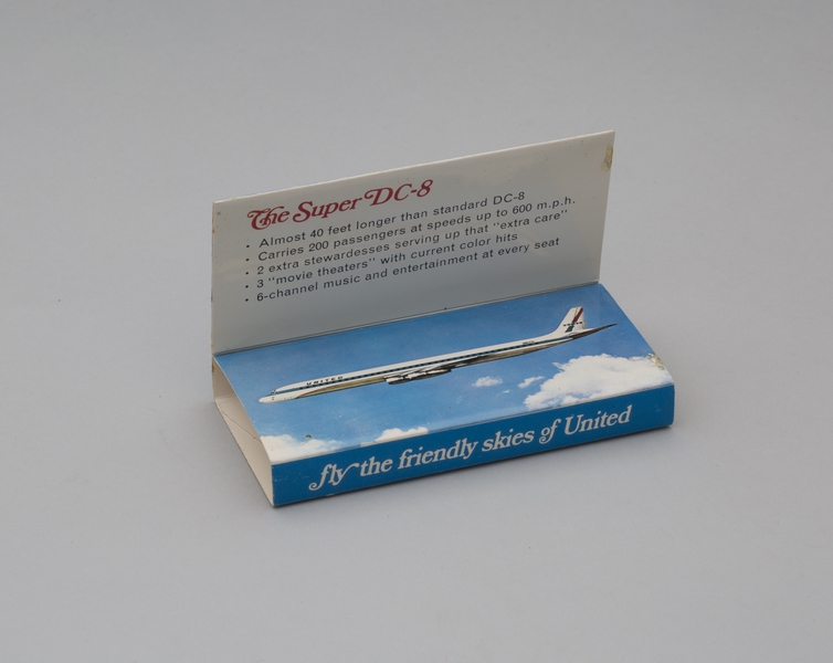Image: matchbook set sleeve: United Air Lines