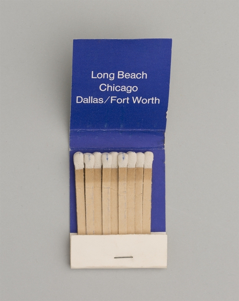 Image: matchbook: Jet America