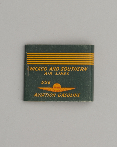 Image: matchbook: Chicago & Southern Air Lines (C&S)