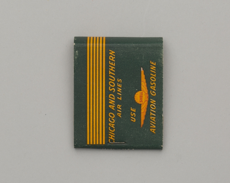 Image: matchbook: Chicago & Southern Air Lines (C&S)