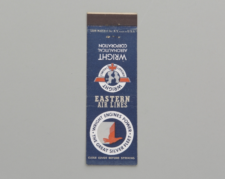 Image: matchbook cover: Eastern Air Lines