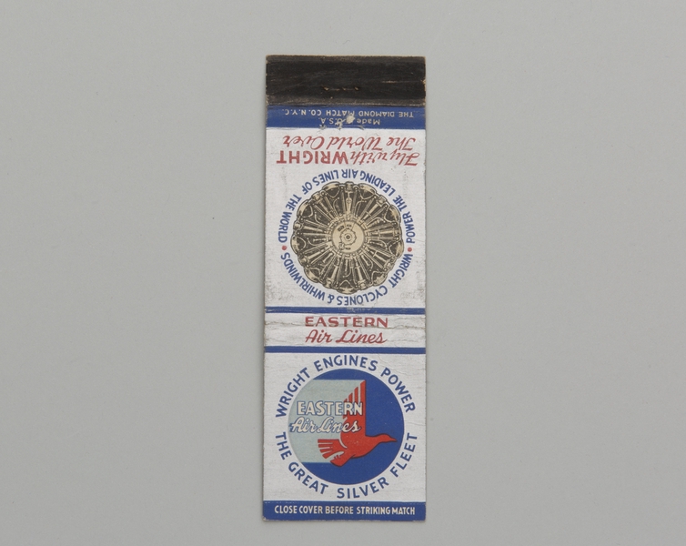 Image: matchbook cover: Eastern Air Lines