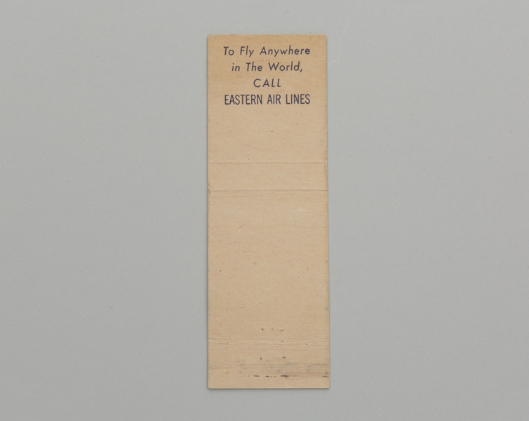 Image: matchbook cover: Eastern Air Lines