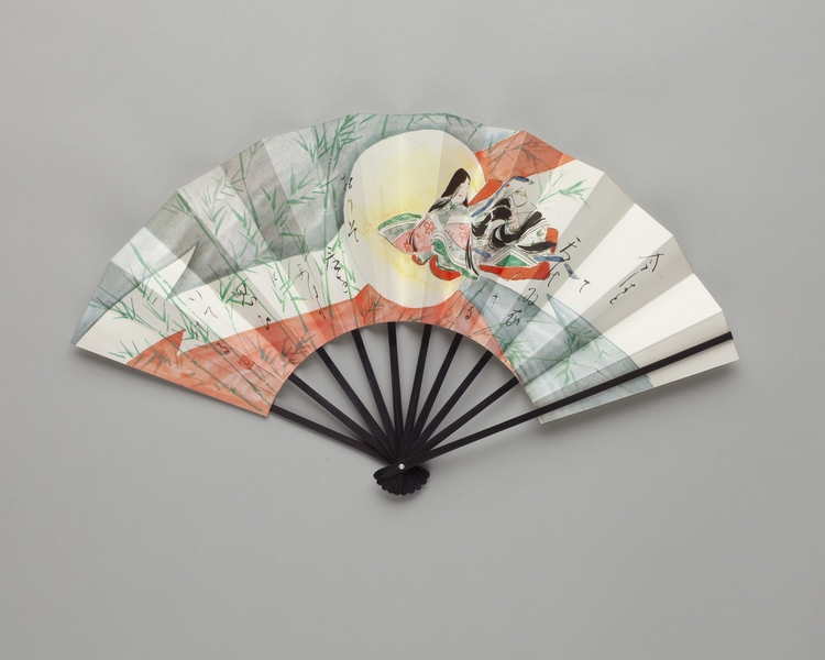 Image: folding fan: Japan Air Lines