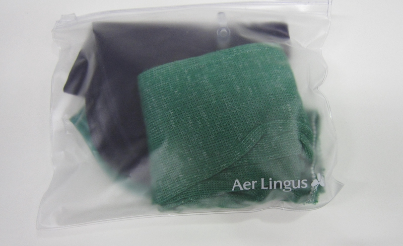 Image: amenity kit: Aer Lingus