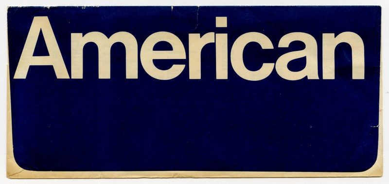 Image: ticket: American Airlines