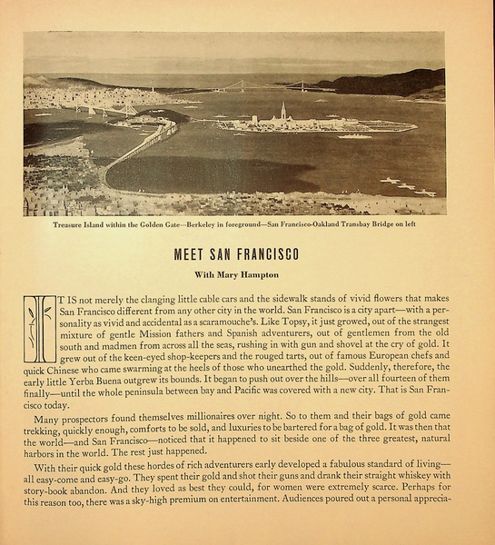 Image: brochure: United Air Lines, San Francisco