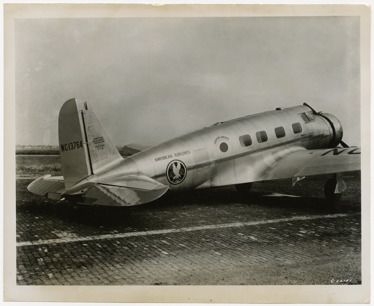 Image: photograph: American Airlines, Vultee V-1A
