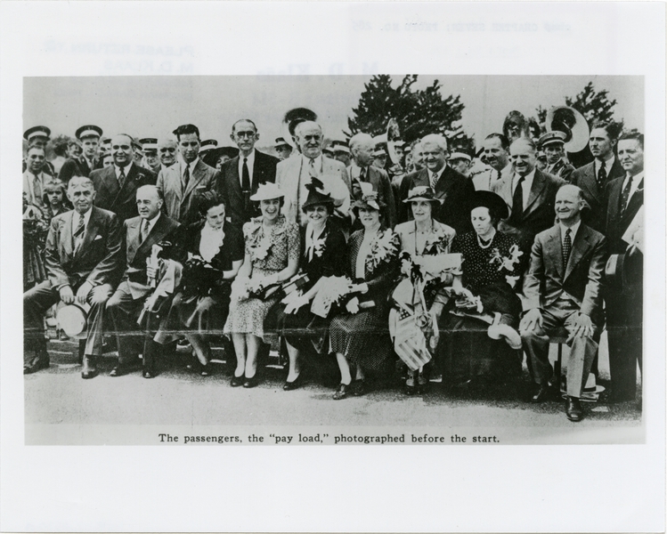 Image: photograph: Pan American Airways, Boeing 314 passengers