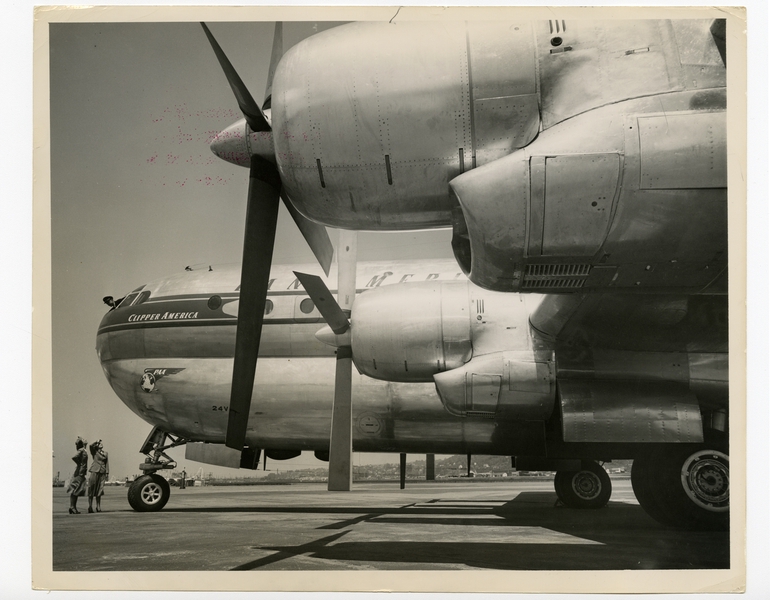 Image: photograph: Pan American World Airways, Boeing 377 Stratocruiser