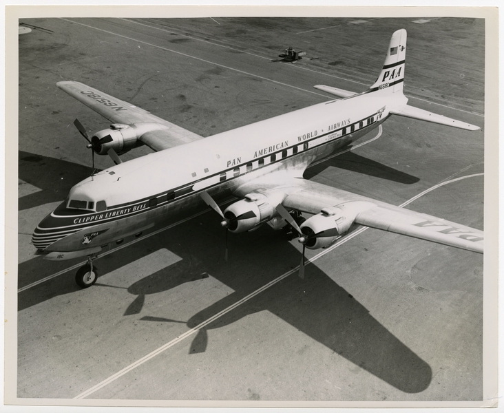 Image: photograph: Pan American World Airways, Douglas DC-6B Clipper Liberty Bell